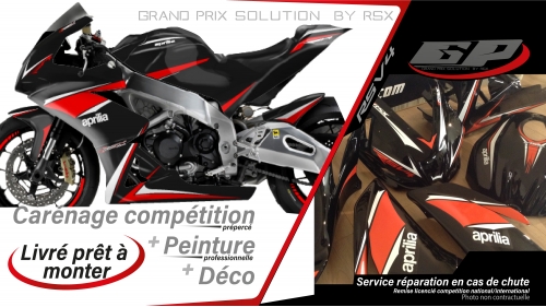 GRAND PRIX PACK APRILIA RSV4-2009 ET +PRACTICE BLACK