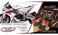 PACK GRAND PRIX APRILIA RSV4-2009 ET + PRACTICE-BLANC