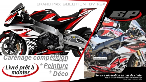 GRAND PRIX PACK APRILIA RSV4-2009 ET +KLS BLACK