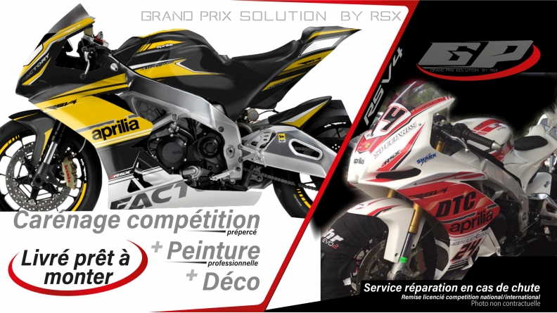 PACK GRAND PRIX APRILIA RSV4-2009 ET + RACE-BLANC