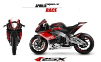 PACK GRAND PRIX APRILIA RSV4-2009 ET + RACE-BLANC