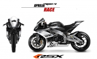 PACK GRAND PRIX APRILIA RSV4-2009 ET + RACE-BLANC