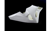 Fiberglass racing low part for R1 2020-2021 racing exhaust
