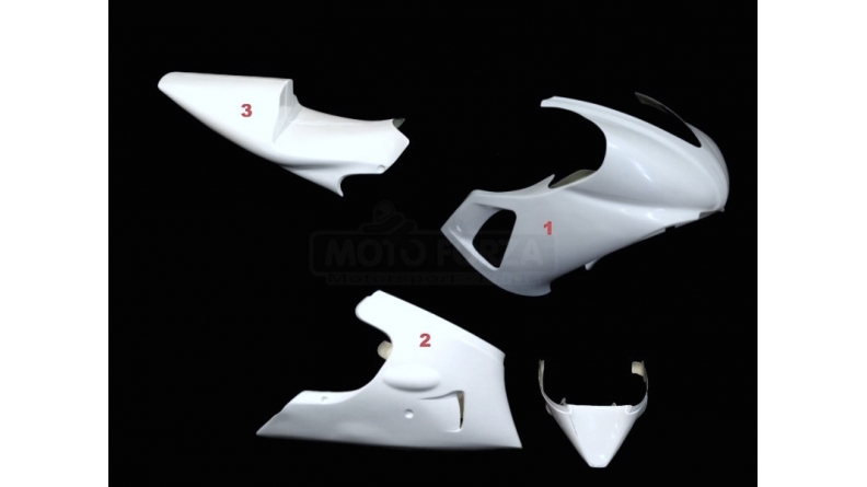 Carénage poly complet 5 parties route selle origine fibre de verre R1 98-99