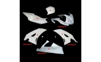 Carénage poly complet racing world supersport 6 parties fibre de verre R6 2008-2016