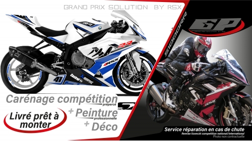GRAND PRIX PACK BMW S1000RR SPIRIT 2012-2014 WHITE