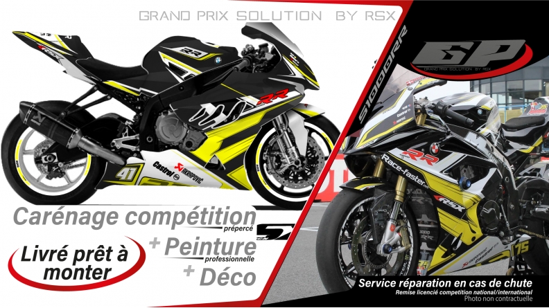 GRAND PRIX PACK BMW S1000RR SPIRIT 2012-2014 BLACK