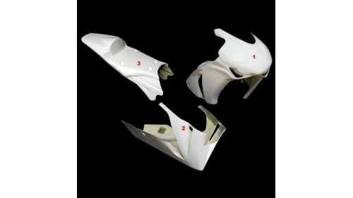 Full poly fairing 3 parts TEN KATE version fiberglass CBR1000RR 08-11