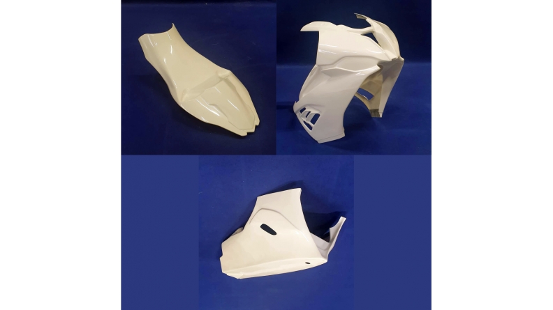 Carénage poly complet racing fibre de verre S1000RR 2019-2020 SEBIMOTO