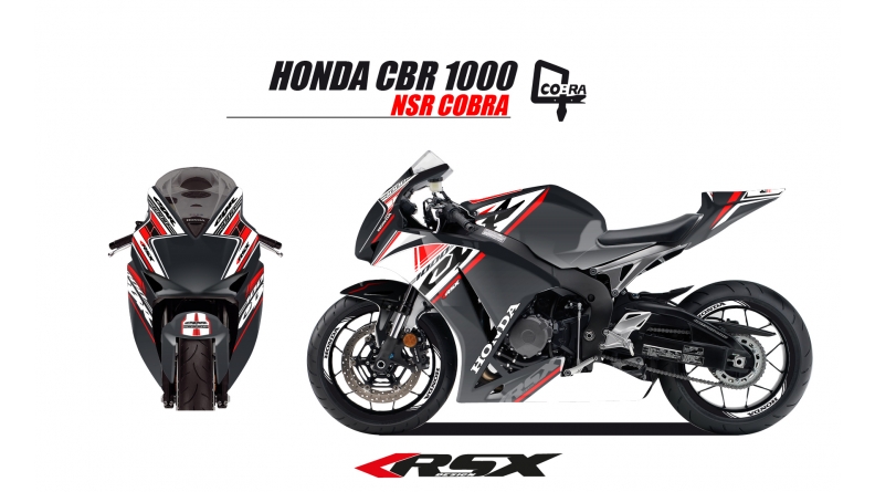 HONDA CBR1000 2017 et + COBRA