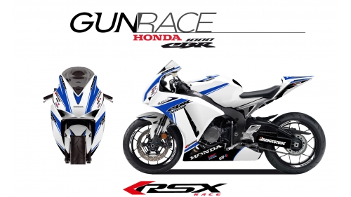 HONDA CBR1000 2020 GUNRACE BL