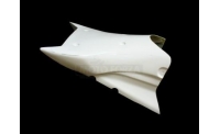 White fiberglass saddle seat S1000RR 09-11