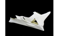 Small fiberglass racing fork crown for S1000RR 09-11.