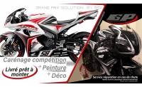 PACK GRAND PRIX CBR600 2007-09 KLR BLANC