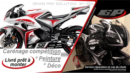 GRAND PRIX PACK CBR600 2007-09 KLR WHITE