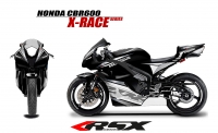 PACK GRAND PRIX CBR600 2007-09 XRACE NOIR