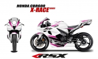 GRAND PRIX PACK CBR600 2007-08 XRACE BLACK