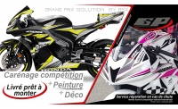 PACK GRAND PRIX CBR600 2007-09 KLS NOIR