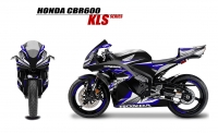 PACK GRAND PRIX CBR600 2007-09 KLS NOIR