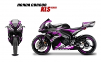 PACK GRAND PRIX CBR600 2007-09 KLS NOIR