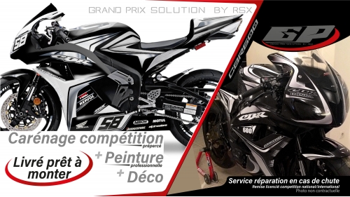 PACK GRAND PRIX CBR600 2009-12 KLR NOIR