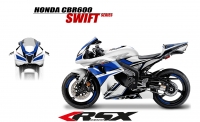 GRAND PRIX PACK CBR600 2007-09 SWIFT WHITE
