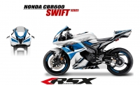 GRAND PRIX PACK CBR600 2007-09 SWIFT WHITE