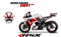 GRAND PRIX PACK CBR600 2007-09 SWIFT WHITE