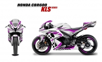 PACK GRAND PRIX CBR600 2007-09 KLS BLANC