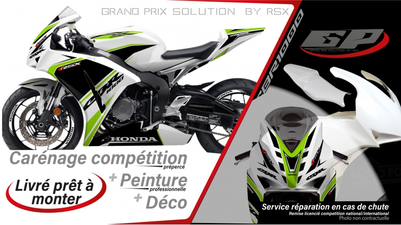 PACK GRAND PRIX CBR1000 2012-16 KLS BLANC