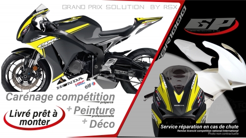 PACK GRAND PRIX CBR1000 2012-16 GUNRACE NOIR