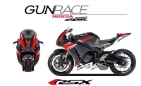 PACK GRAND PRIX CBR1000 2012-16 GUNRACE NOIR