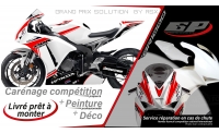 GRAND PRIX PACK CBR1000 2012-16 GUNRACE WHITE