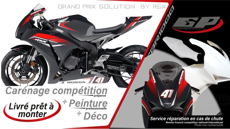 PACK GRAND PRIX CBR1000 2012-16 PRACTICE NOIR