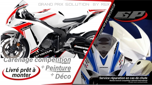 PACK GRAND PRIX CBR1000 2017-19 GUNRACE BLANC