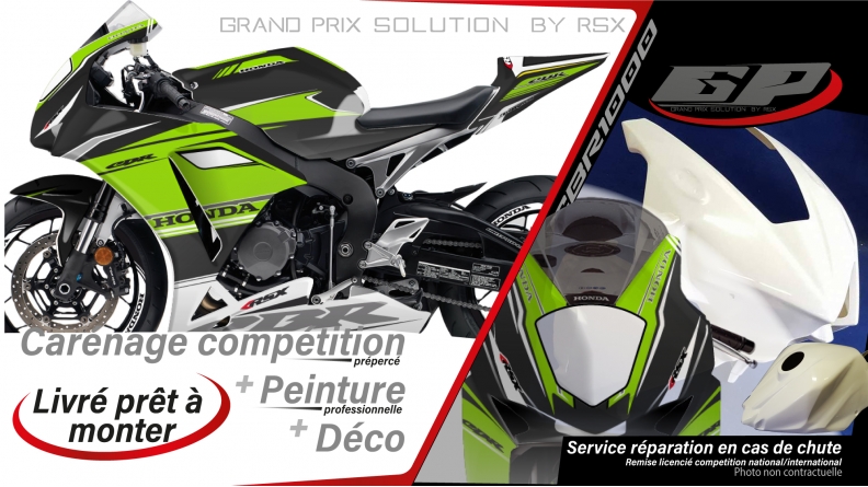 PACK GRAND PRIX CBR1000 2017-19 RACE NOIR