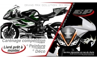 PACK GRAND PRIX TRIUMPH DAYTONA 675 2006-12 KLRR NOIR