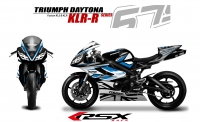 PACK GRAND PRIX TRIUMPH DAYTONA 675 2006-12 KLRR NOIR