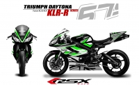 PACK GRAND PRIX TRIUMPH DAYTONA 675 2006-12 KLRR NOIR