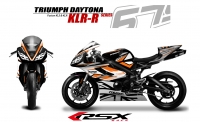 PACK GRAND PRIX TRIUMPH DAYTONA 675 2006-12 KLRR NOIR