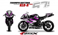 PACK GRAND PRIX TRIUMPH DAYTONA 675 2006-12 KLRR NOIR
