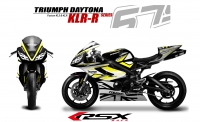 PACK GRAND PRIX TRIUMPH DAYTONA 675 2006-12 KLRR NOIR