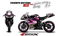 GRAND PRIX PACK TRIUMPH DAYTONA 675 2006-12 KLS BLACK