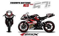 GRAND PRIX PACK TRIUMPH DAYTONA 675 2006-12 KLS BLACK