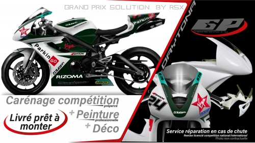 GRAND PRIX PACK TRIUMPH DAYTONA 675 2006-12 KLS PARKINGO