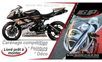 PACK GRAND PRIX TRIUMPH DAYTONA 675 2013 et + RACE NOIR