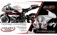 PACK GRAND PRIX TRIUMPH DAYTONA 675 2006-12 KLR BLANC