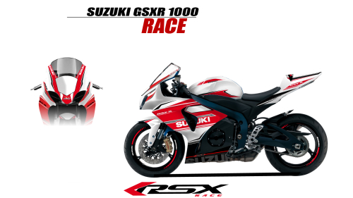 SUSUKI GSXR 1000 2017 et+ RACE-BL