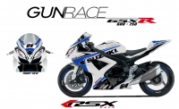 SUZUKI GSXR 600 2008-10 GUNRACE-BL