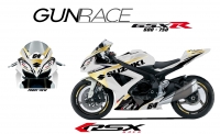 SUZUKI GSXR 600 2008-10 GUNRACE-NO